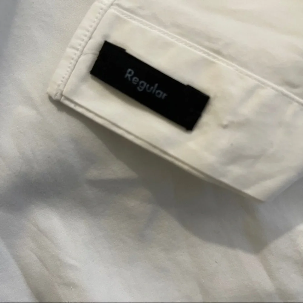 GUCCI Mens White Regular Fit Dress Shirt S 41/16